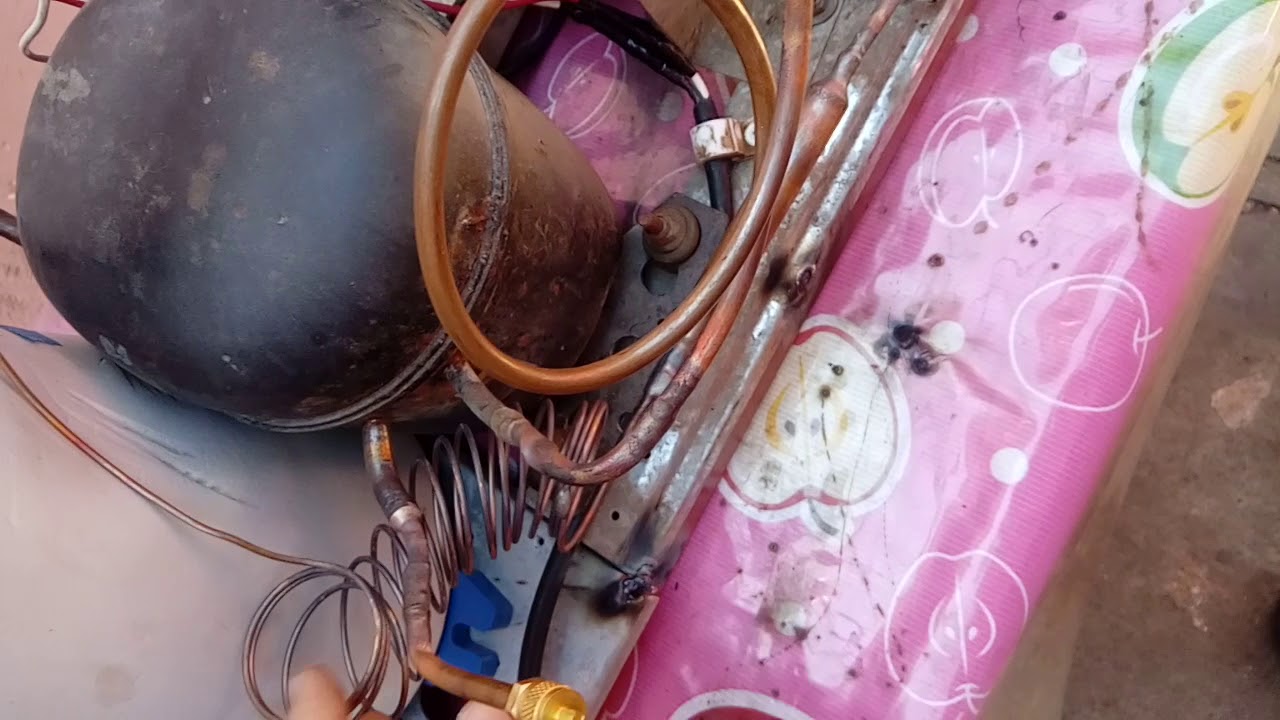 Como hacer chiller casero parte 2 # Enfriador para acuario marino