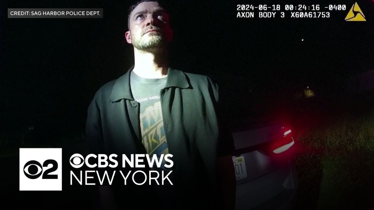 Bodycam video shows Justin Timberlake's 2024 DWI arrest