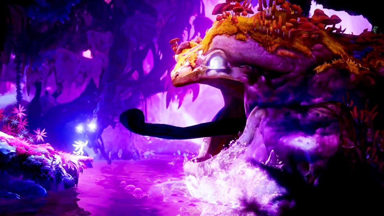 Ori and the Will of the Wisps - Kwolok Boss Fight [4K, 60fps]