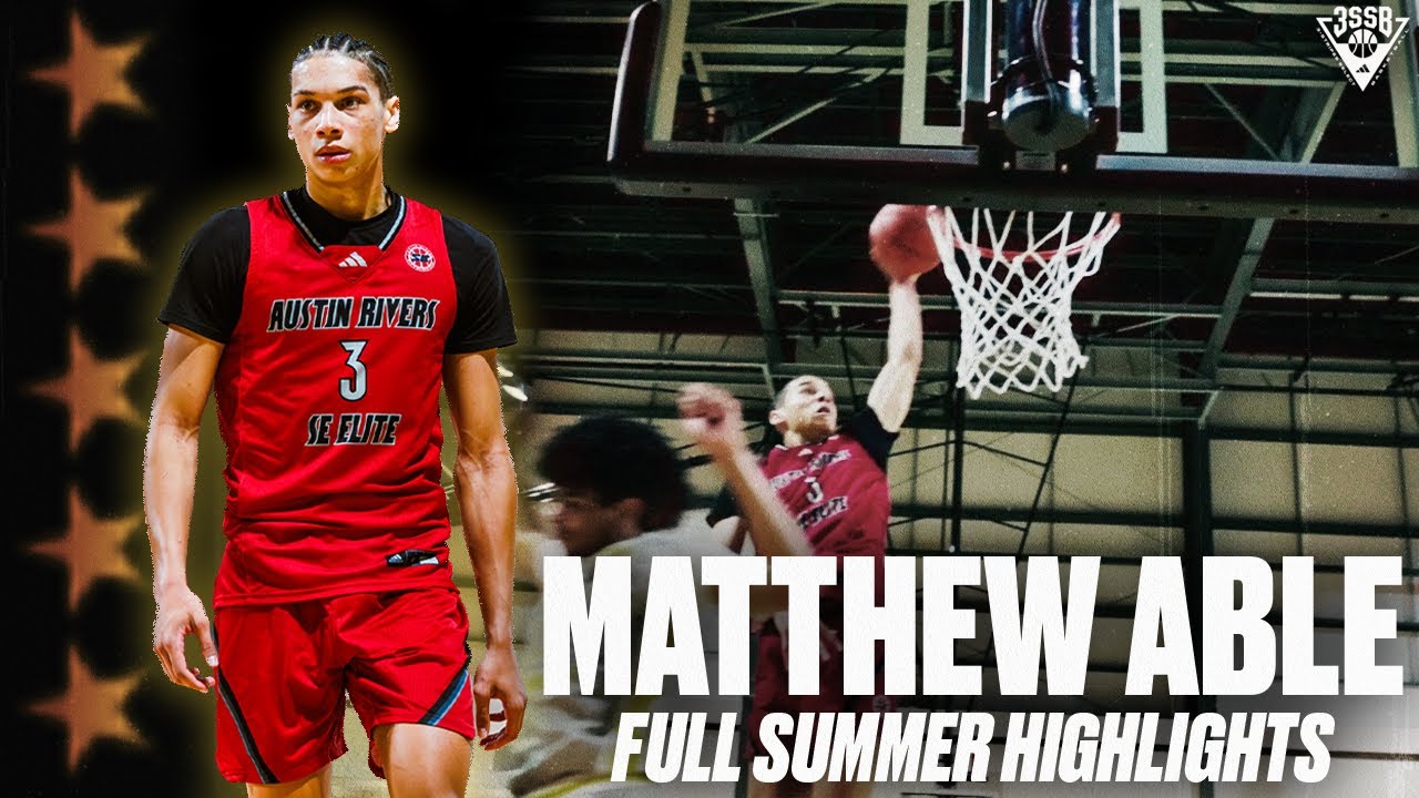 NC STATE COMMIT Matthew Able IS A 5 STAR! Wolfpack got them a WALKING BUCKET! FULL 3SSB HIGHLIGHTS