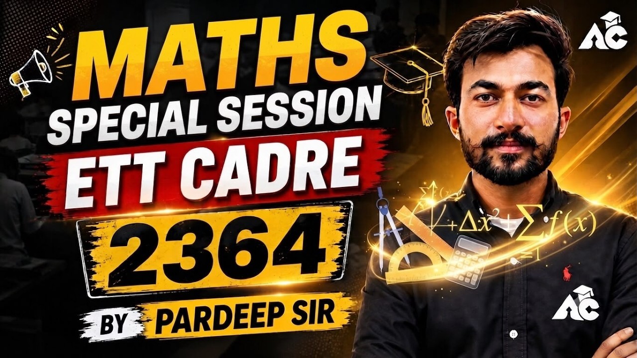 ETT Cadre Maths 2364 Posts | Complete Preparation Strategy |ett 2364 posts new update by pardeep sir