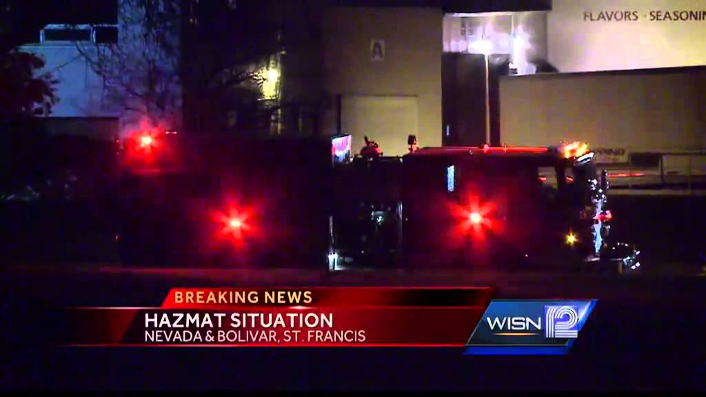 Hazmat teams respond to St. Francis chemical plant