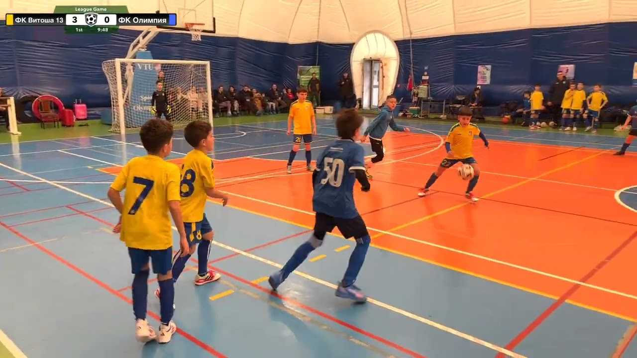 FC Vitosha 13 - FC Olimpia 6:4, first half, generation 2015