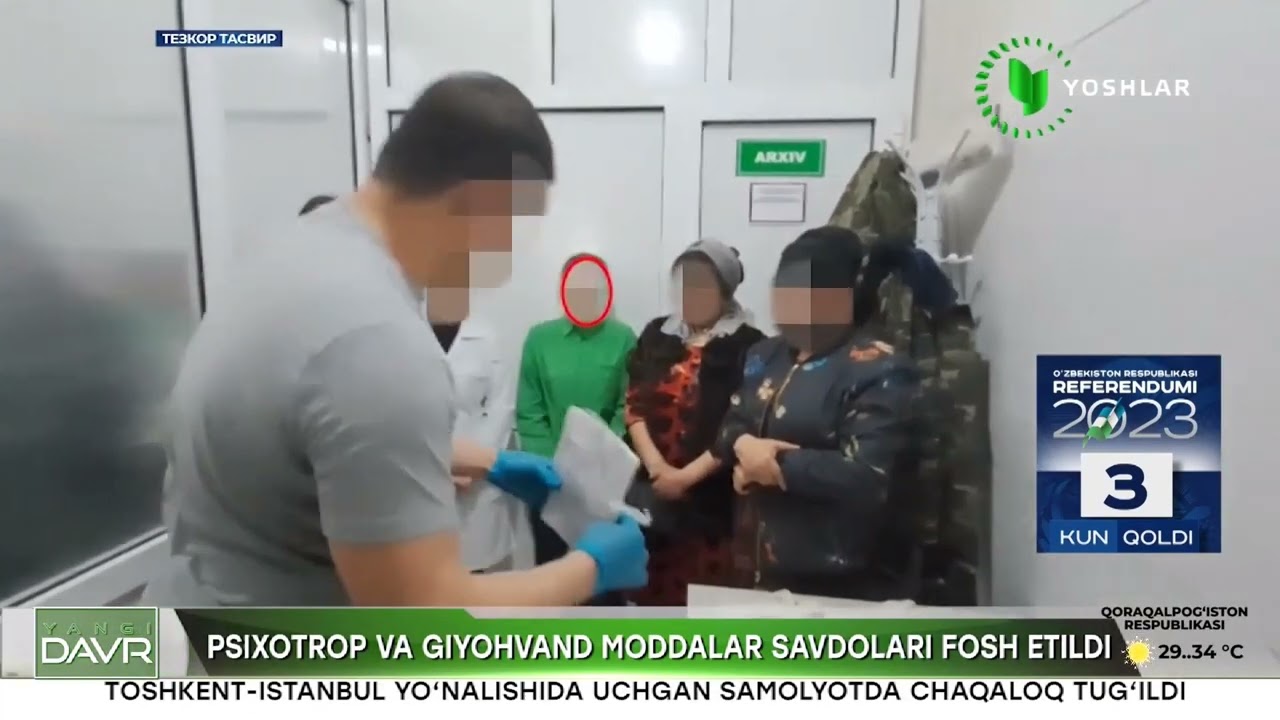 Psixotrop va giyohvand moddalar savdolari fosh etildi