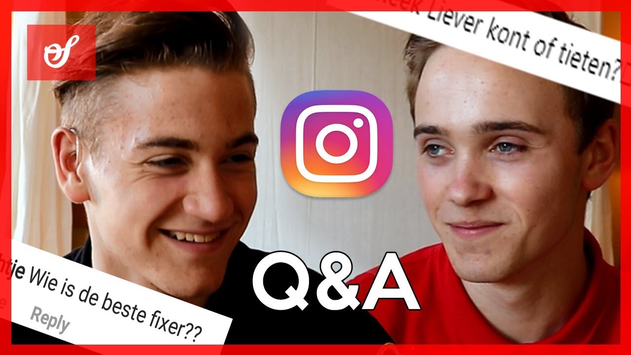 INSTAGRAM Q&A MET BROERTJE | Eekweek #7