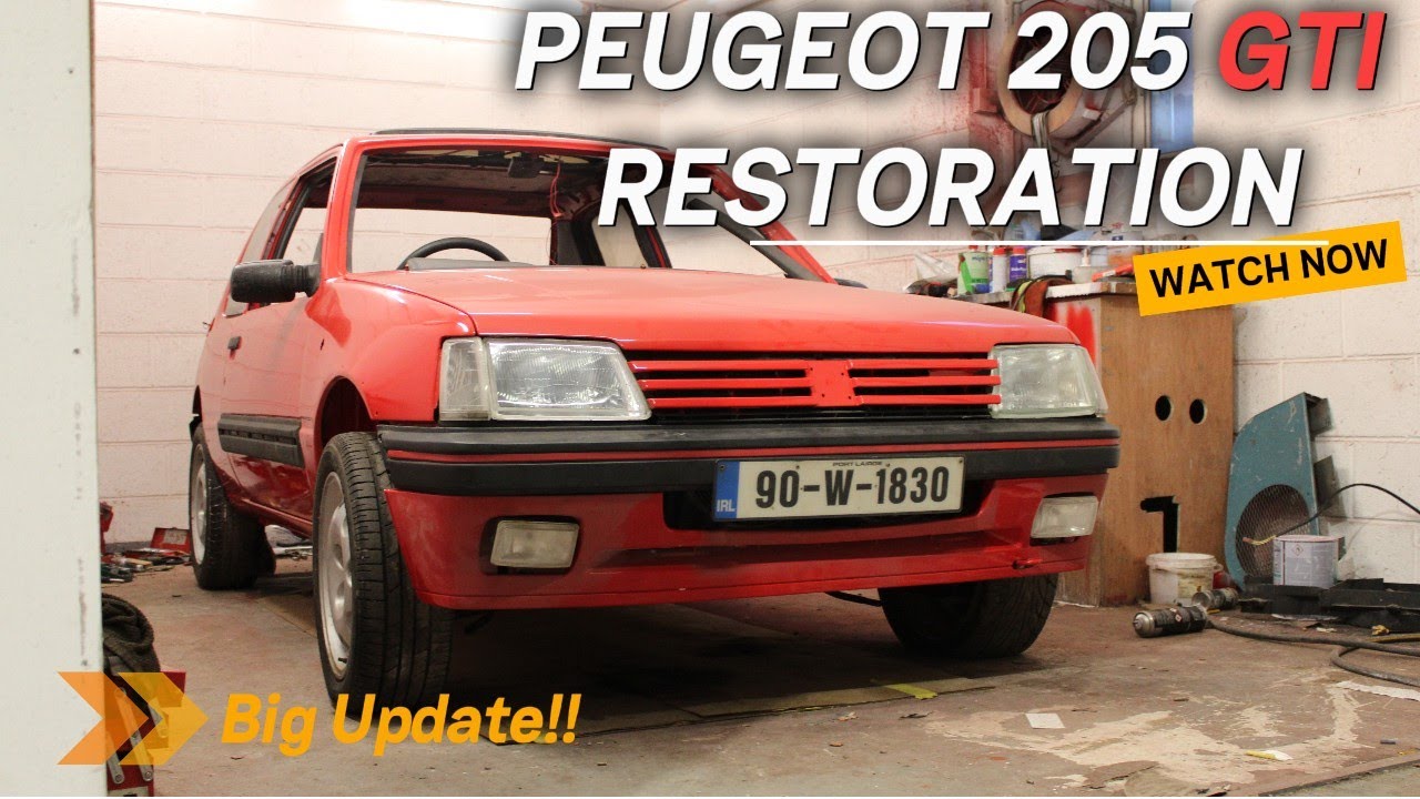 205 GTI Restoration Progress