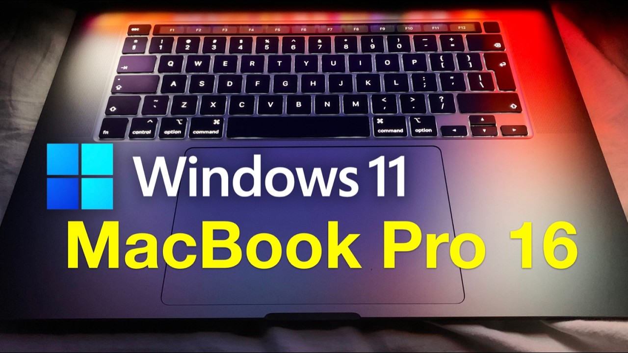 Как установить Windows 11 на MacBook Pro 16 (Intel), включая драйверы Bootcamp (полное руководство)