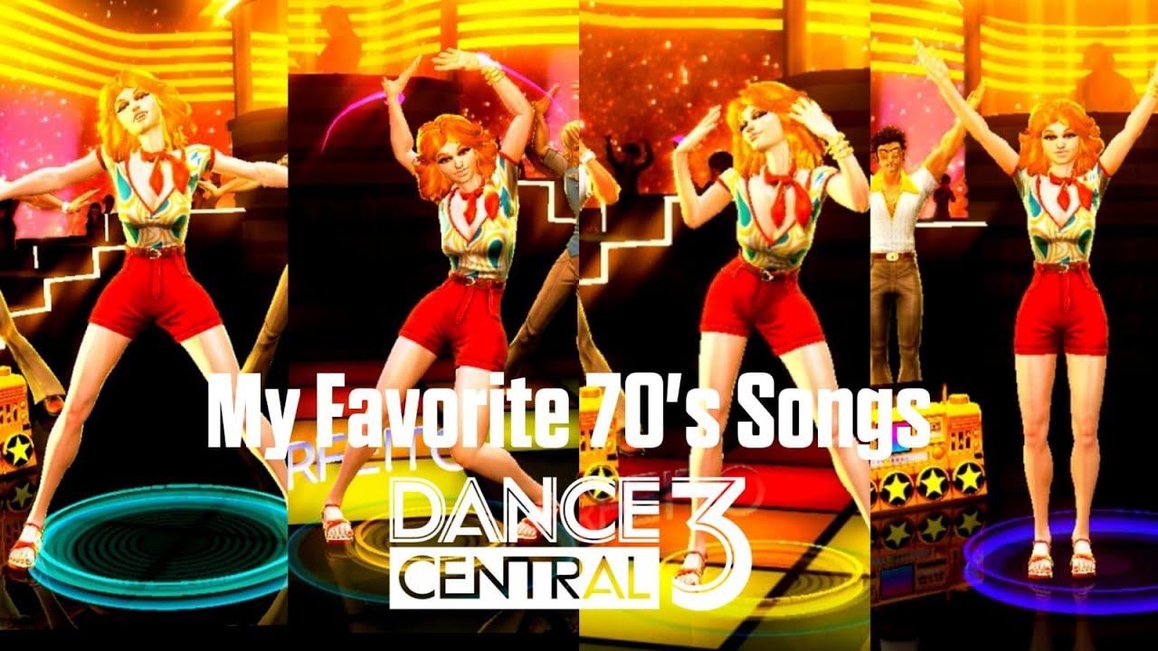 Dance Central 3 - My Favorite 70's Songs - 10 Routines Playlist