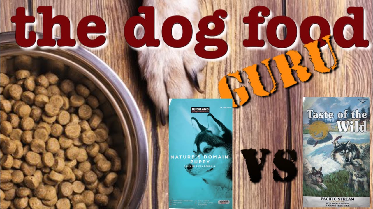 Taste of the Wild vs Nature's Domain от Kirkland Signature от Costco