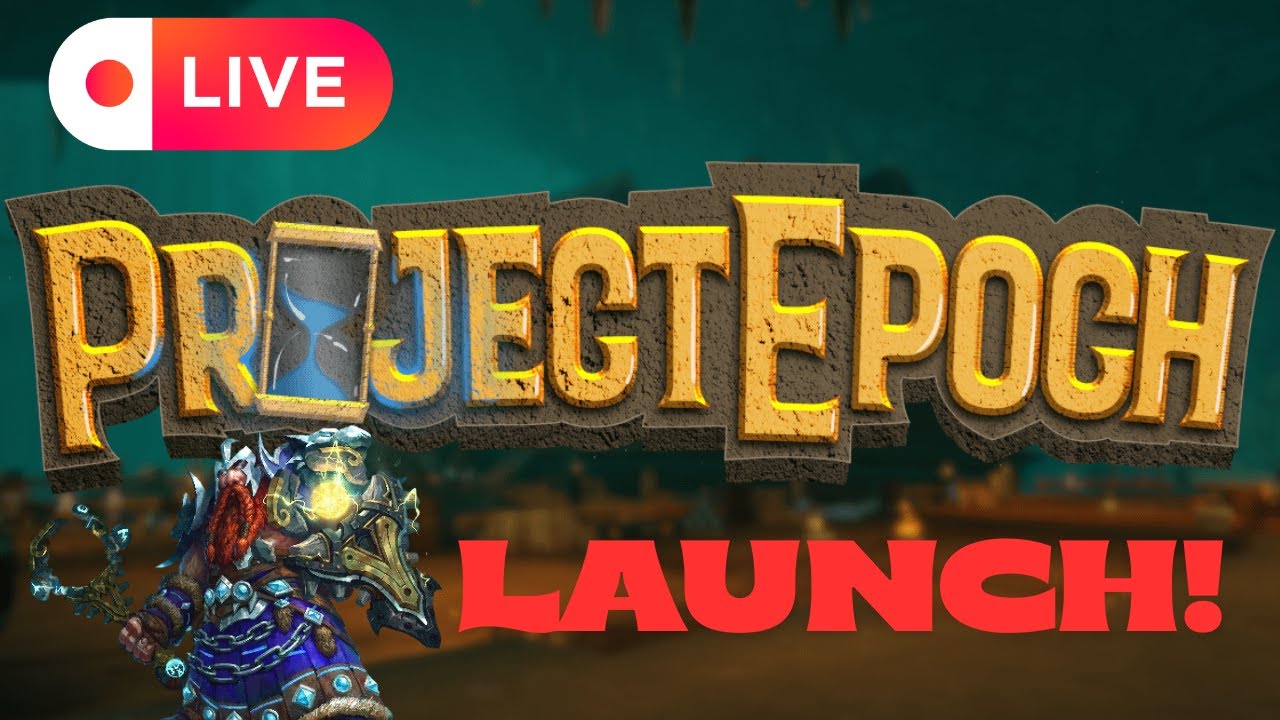 Project Epoch launch! Dwarf Shaman mogging everyone! STRONK!