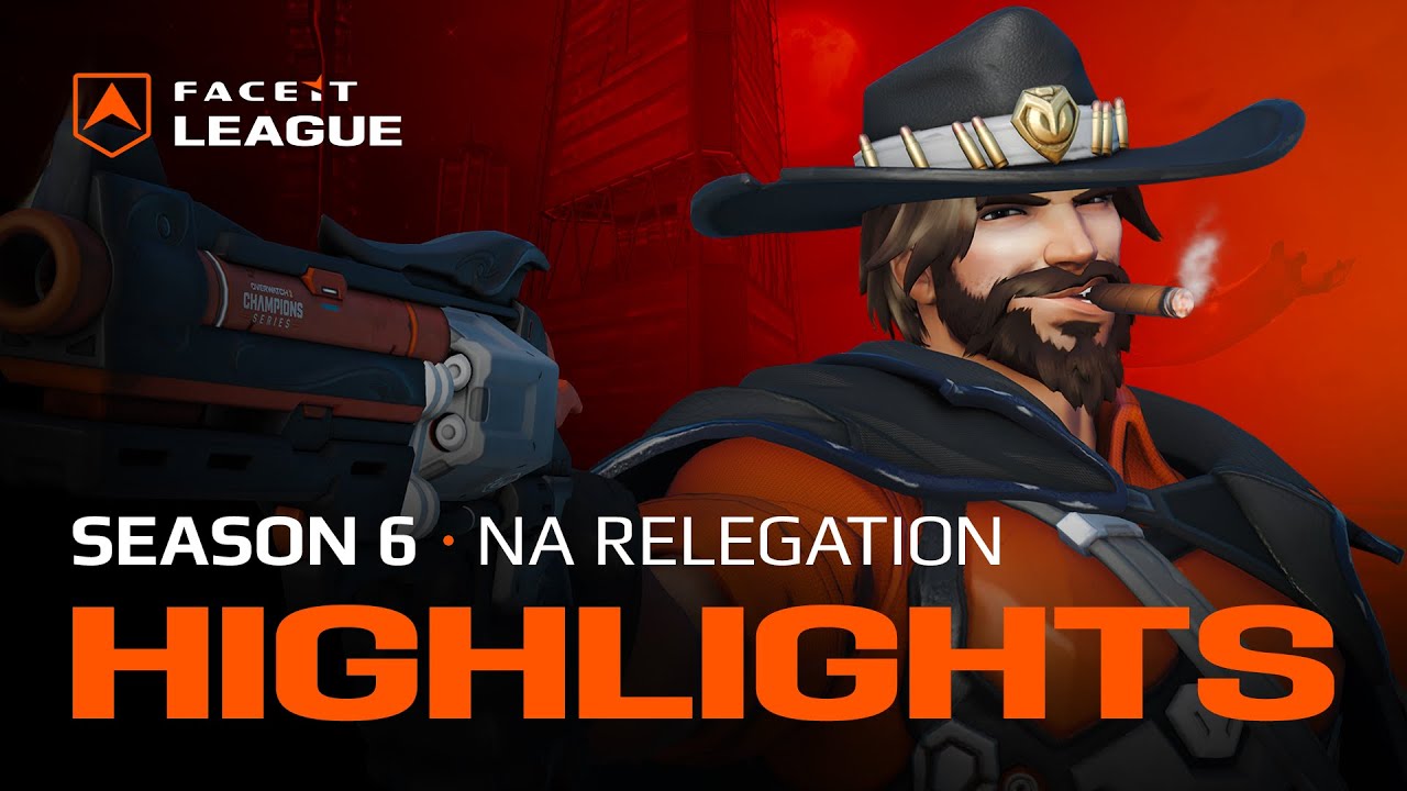FACEIT League Highlights | Season 6 &bull; NA Relegation | Overwatch Montage