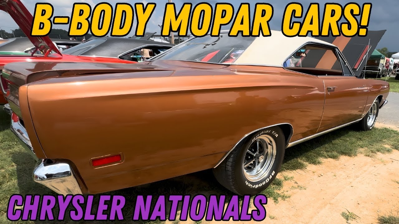 B-Body Mopars на Chrysler Nationals 2025 | Chrysler B Bodies Charger R/T, Super Bee, Road Runner