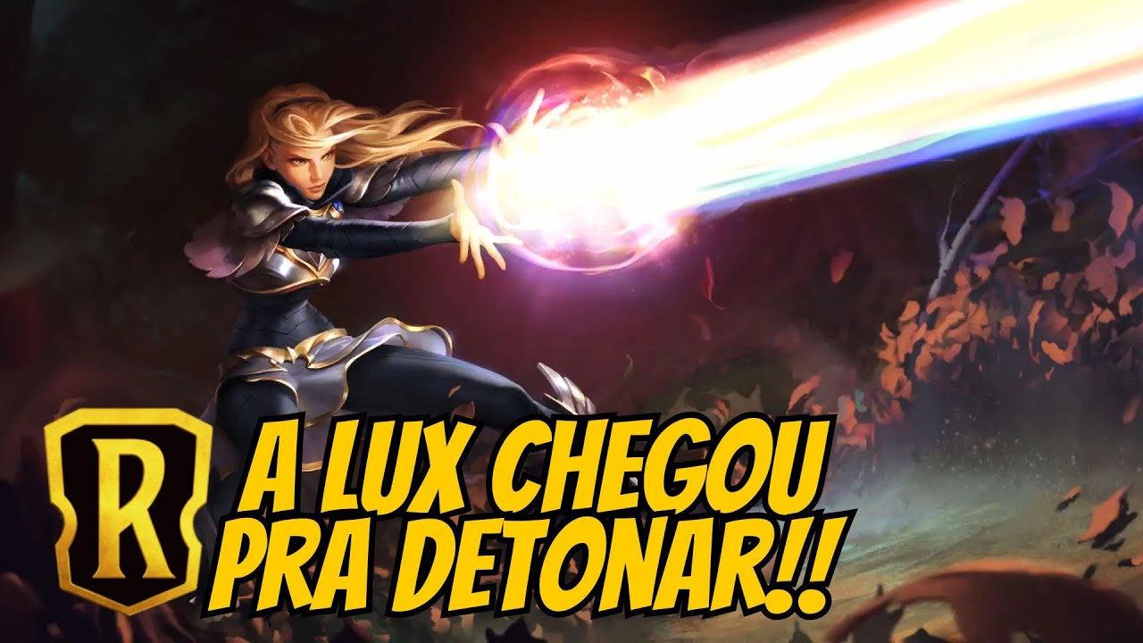 LUX JAYCE É INCRÍVEL - QUE DECK FORTE! - Legends of Runeterra