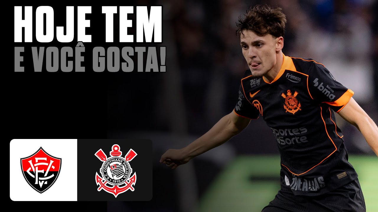 CORINTHIANS 1 X 0 VIT&Oacute;RIA | P&Oacute;S-JOGO AO VIVO | BRASILEIR&Atilde;O 2025