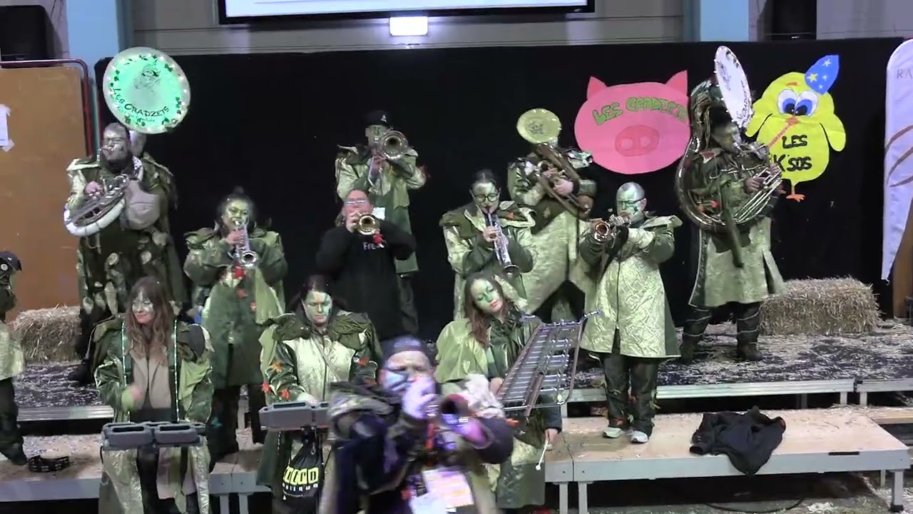 Guggenmusik Les Cradzets / Carnaval Vallorbe 2025 Part5