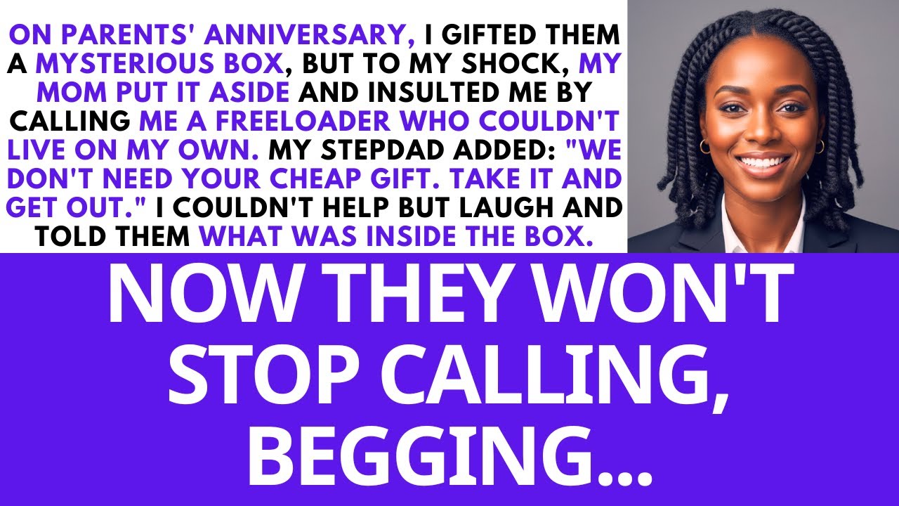 Parents Called Me A Freeloader At Their Anniversary—Until I Opened The Gift Box....