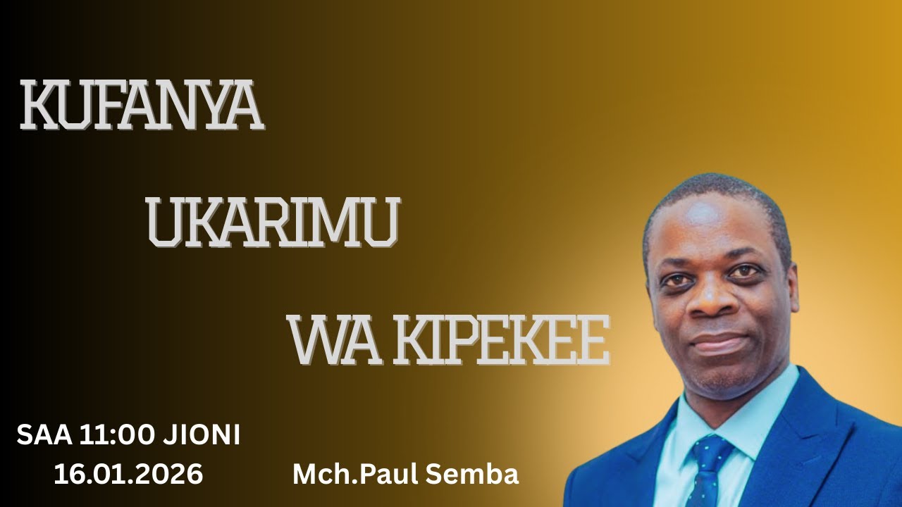 SIKU YA 10/10 | KUFANYA UKARIMU WA KIPEKEE | MCH. PAUL SEMBA (Official Video)