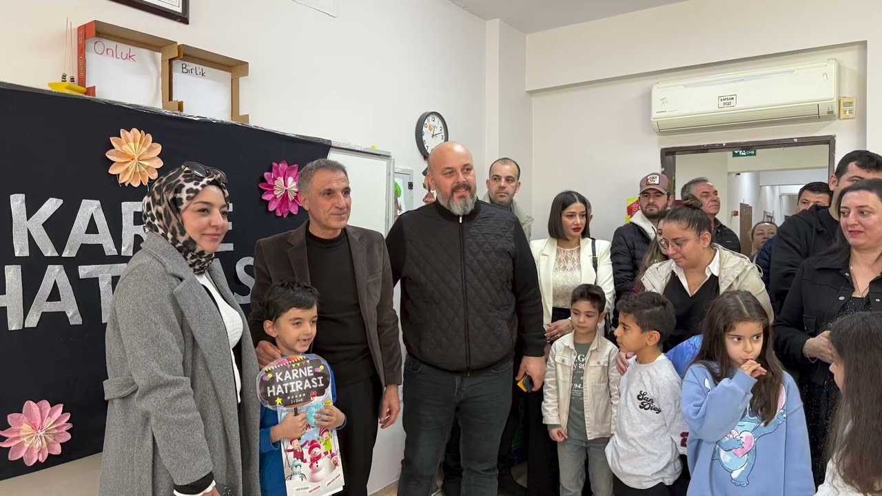 Gönül-Ferhat Baykara İlkokulu Karne Heyecanı.