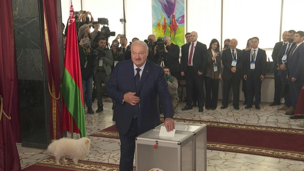 Belarus strongman Lukashenko votes in election to extend 30-year rule | AFP