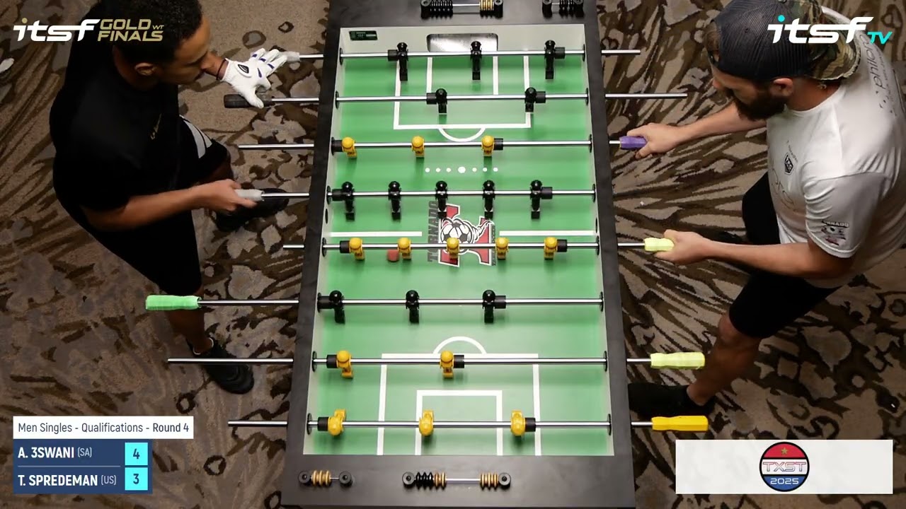 A. Aswani vs T. Spredeman - Men Singles - Round 4 - ITSF ITSF Gold Finals