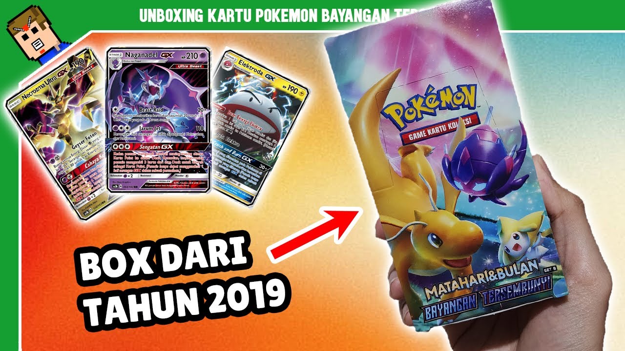 Terlambat 5 Tahun, Unboxing Kartu Pokemon Bayangan Tersembunyi