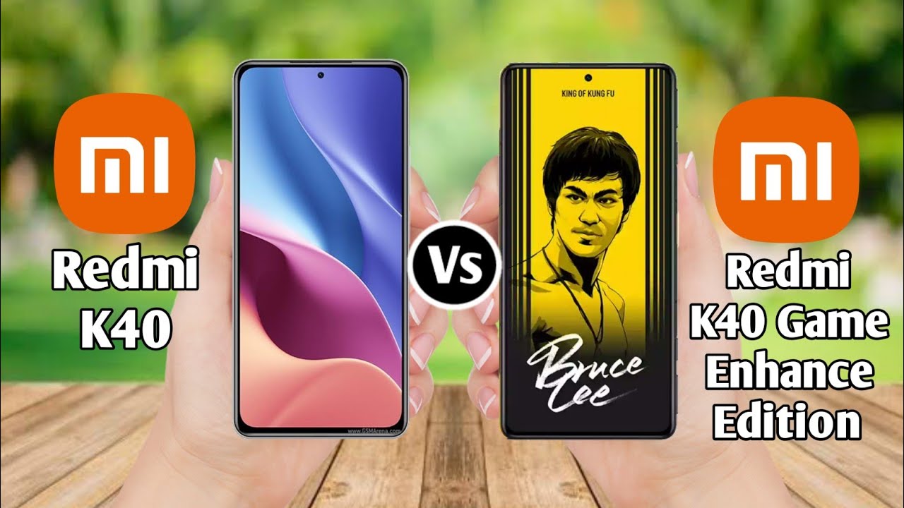 Redmi K40 Vs Redmi K40 Game Enhanced Edition