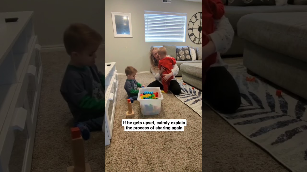 Teaching my toddlers to take turns 