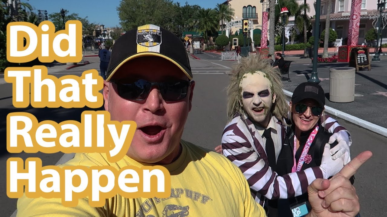 Universal Orlando Performers and Character Actors Rock! | Happy Thanksgiving