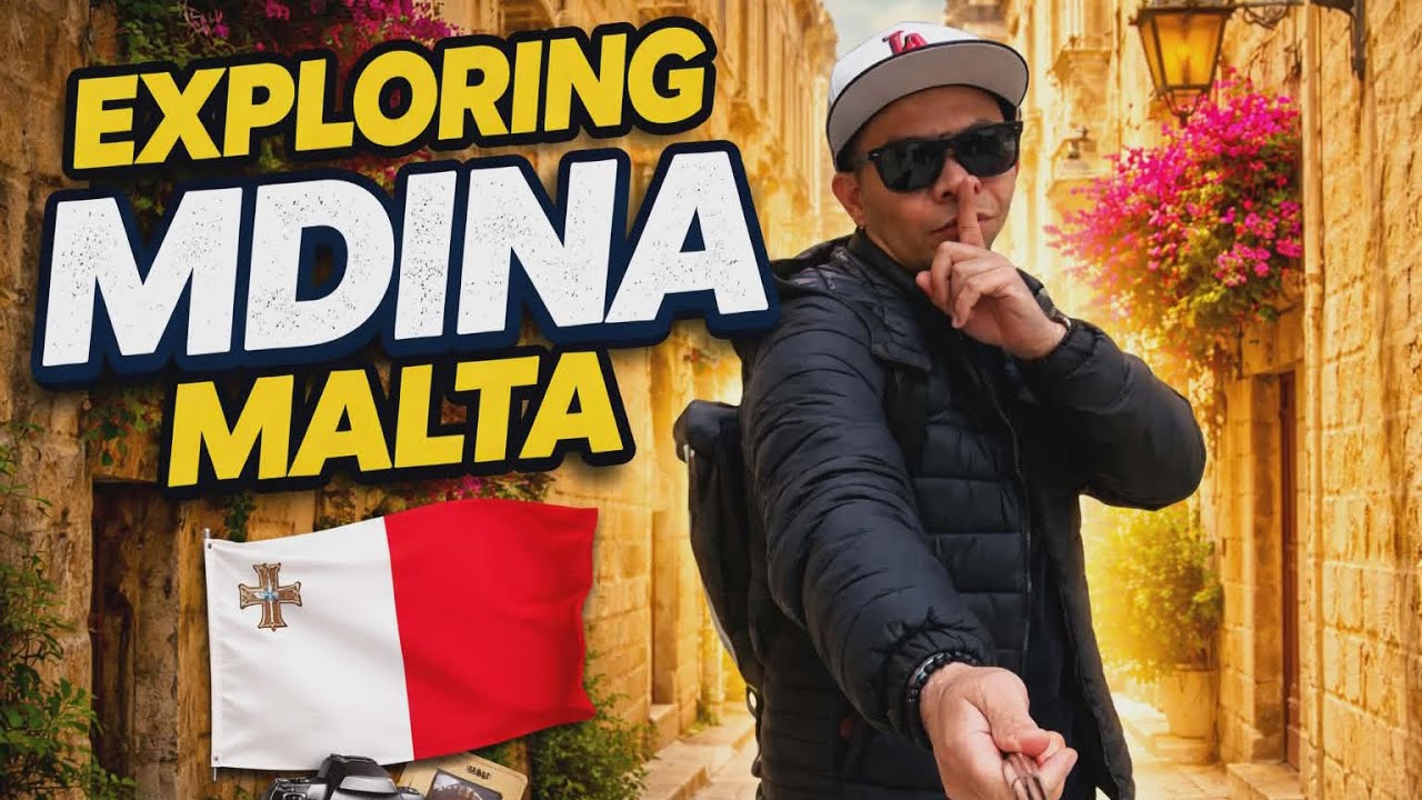 👉 Inside Malta&rsquo;s SILENT CITY 🇲🇹 | Mdina Travel Vlog