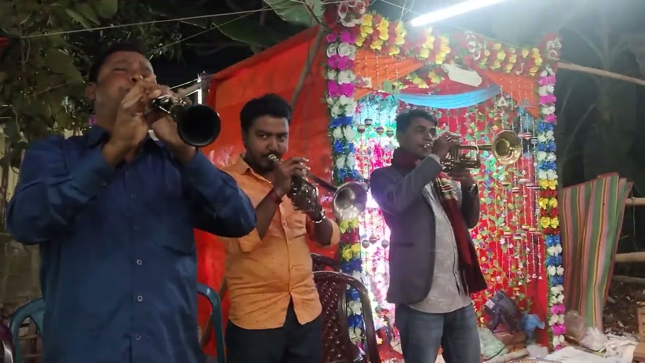 মিউজিক ব‍্যান্ড পার্টি 01836377554(শিবরাএি পূজায় বাজালাম হর হর মহাদেব)