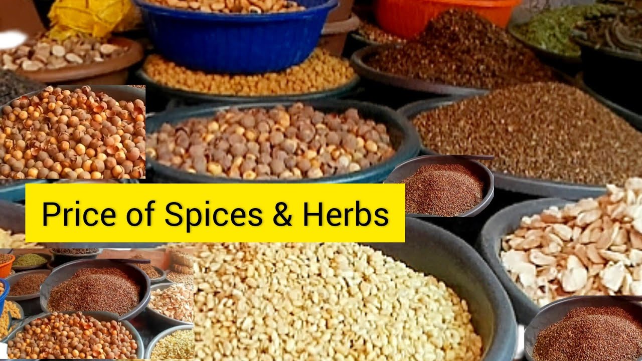 Price of Herbs and Spices || Shopping For $100 dried Fish In Lagos Market