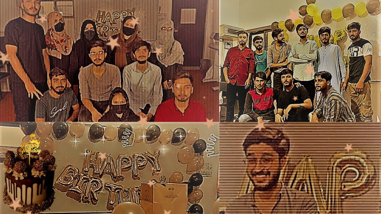 Birthday Surprise | Happy Birthday Sir Hamza✨🎉🎊🎂🍫