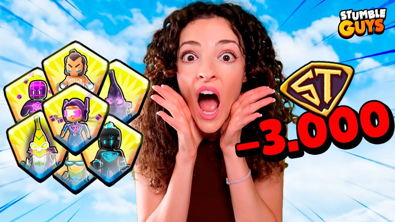 GASTO TODOS mis SUPER TOKENS en STUMBLE GUYS