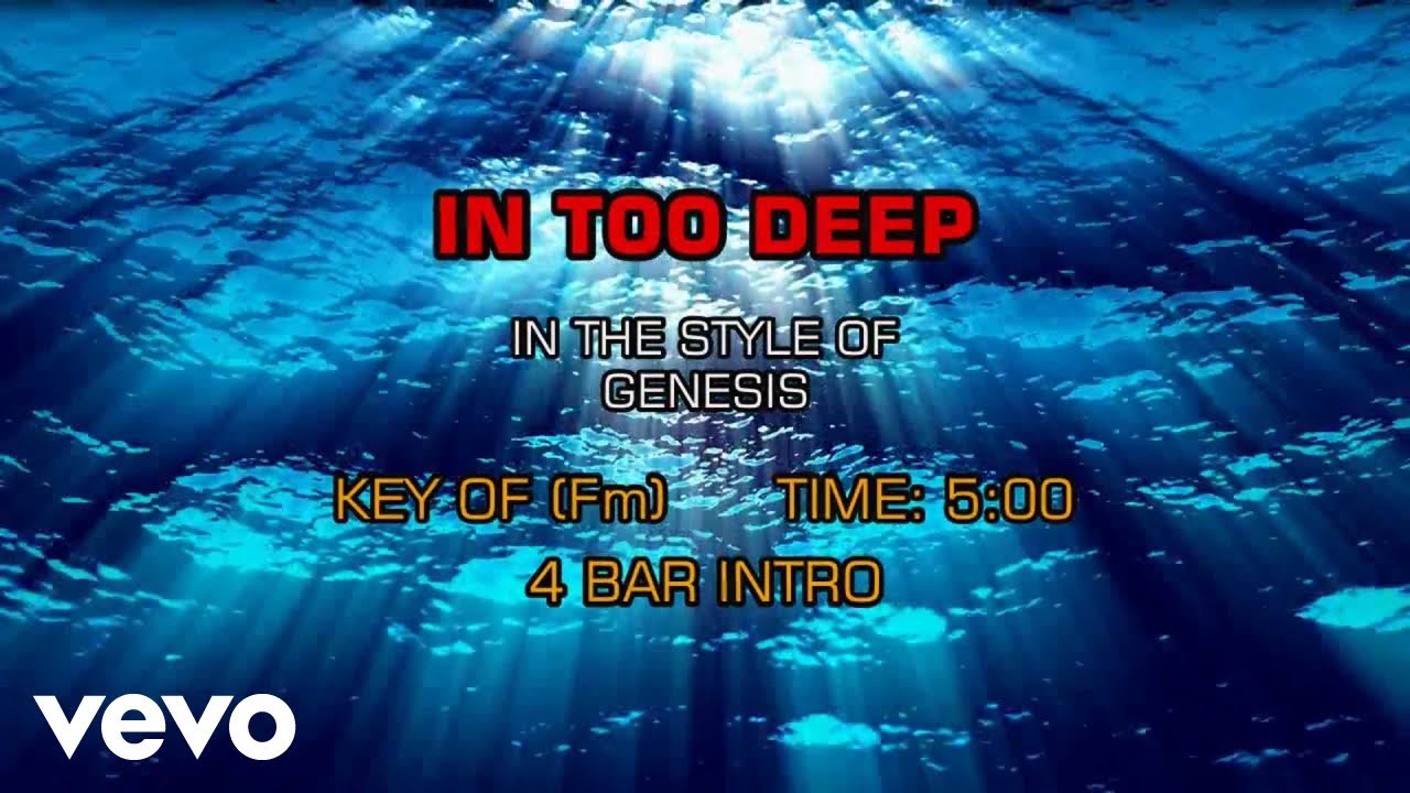 Genesis - In Too Deep (Karaoke)