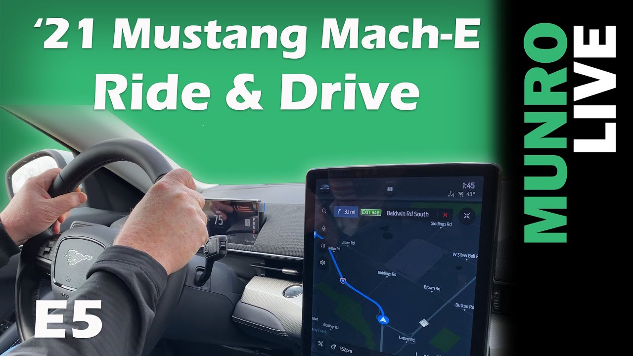 Ford Mustang Mach-E 2021: E5 — езда и вождение