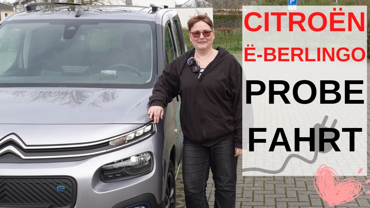 Citroen E Berlingo Test | Wir machen eine Probefahrt im Elektro-Raumwunder
