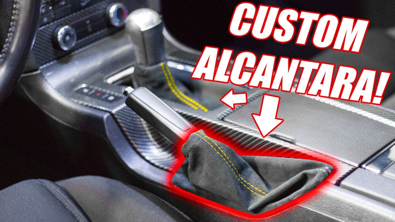 It's the Little Things! Redline Goods REAL Alcantara Shift/E-Brake Boots