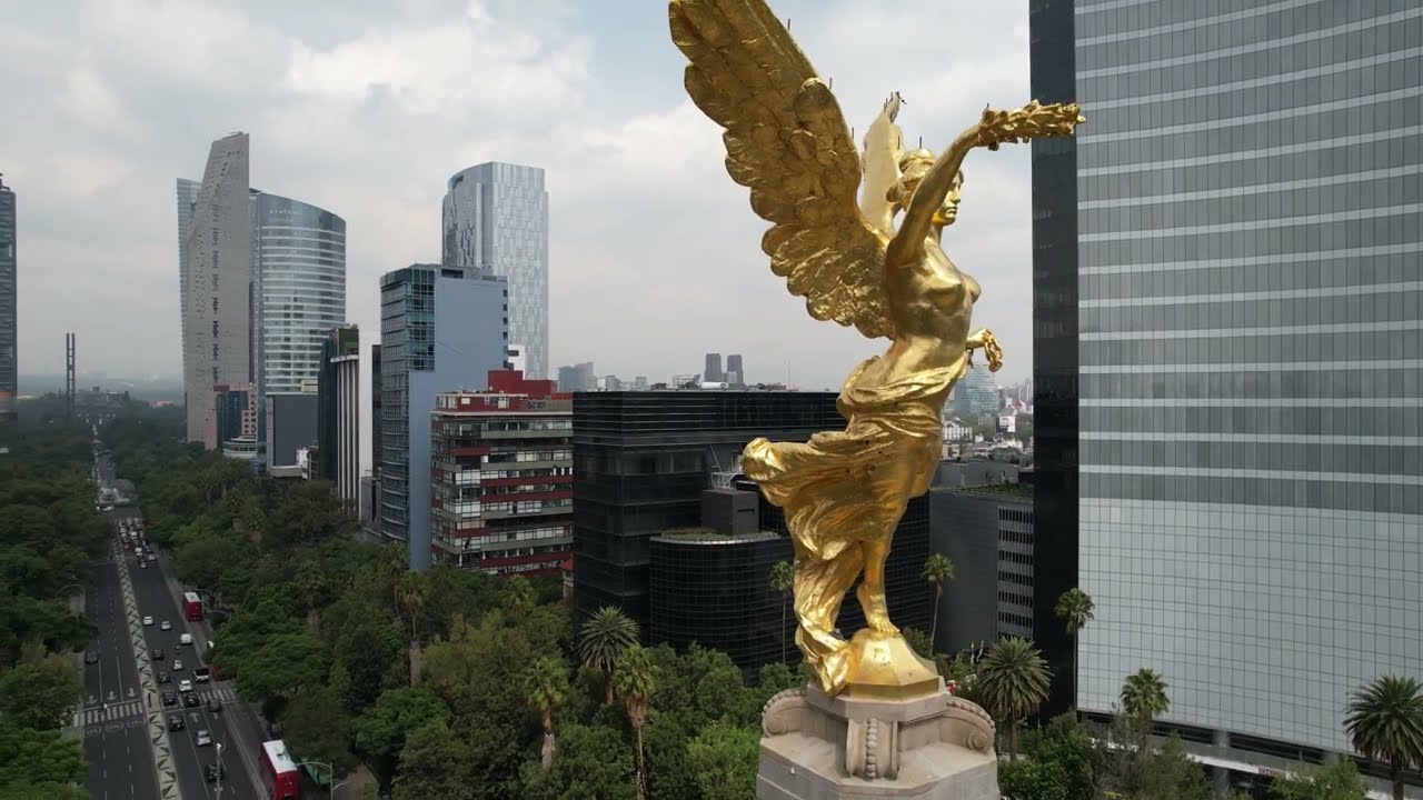 MÉXICO CITY BY DRONE  ENJOY.  CDMX  CON DRONE  DISFRÚTENLO
