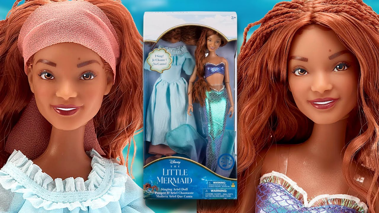 🧜🏽‍♀️UNBOXING🧜🏽‍♀️Shopdisney Singing Ariel Live Action The Little Mermaid 2023 Doll Review!