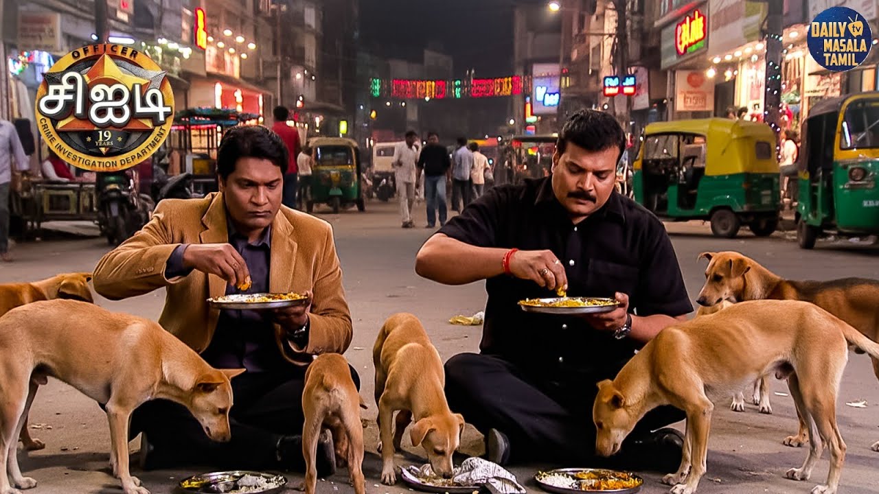 அபிஜித்தும் தயாவும் ஏன் நாய்களுடன் அமர்ந்து உணவு சாப்பிடுகிறார்கள்? | CID Tamil | New Episode 2025