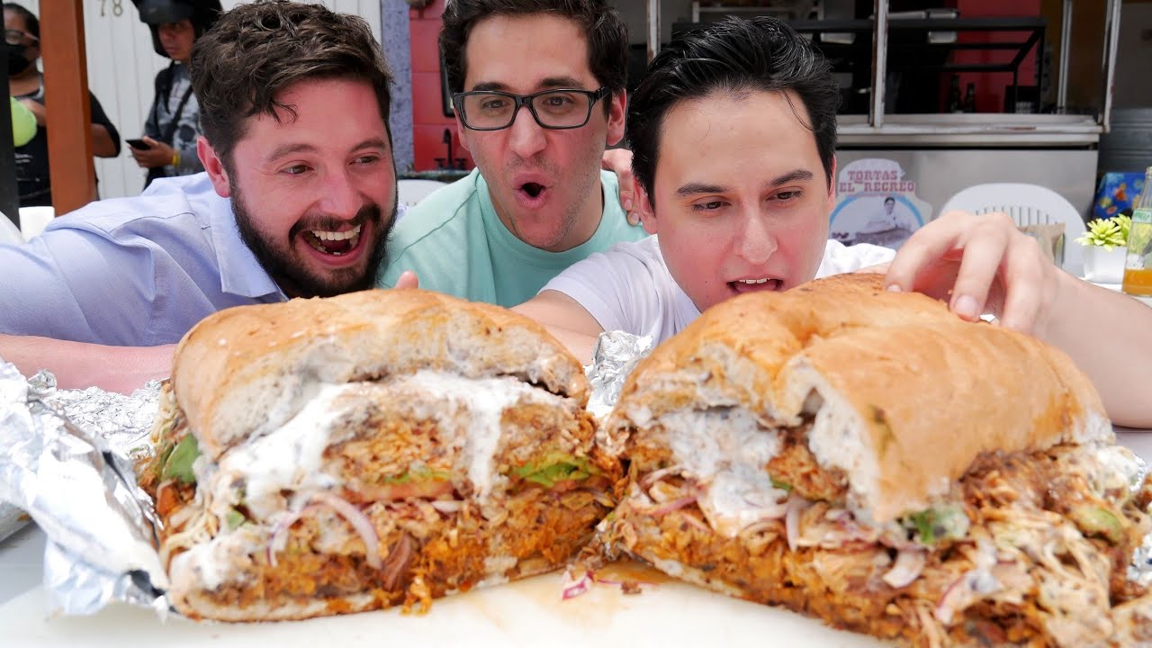 THE BIGGEST Torta in Mexico City + EATING CONTEST!!!