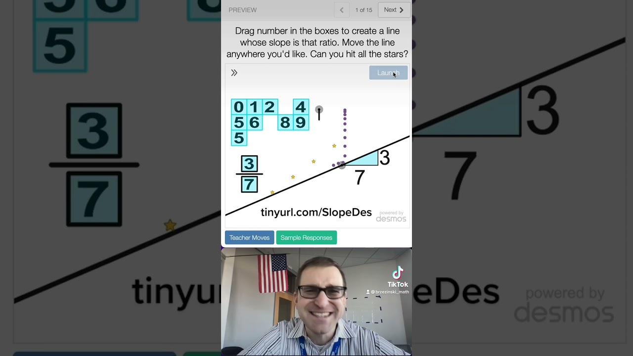Fun Desmos Classroom Slope Activity