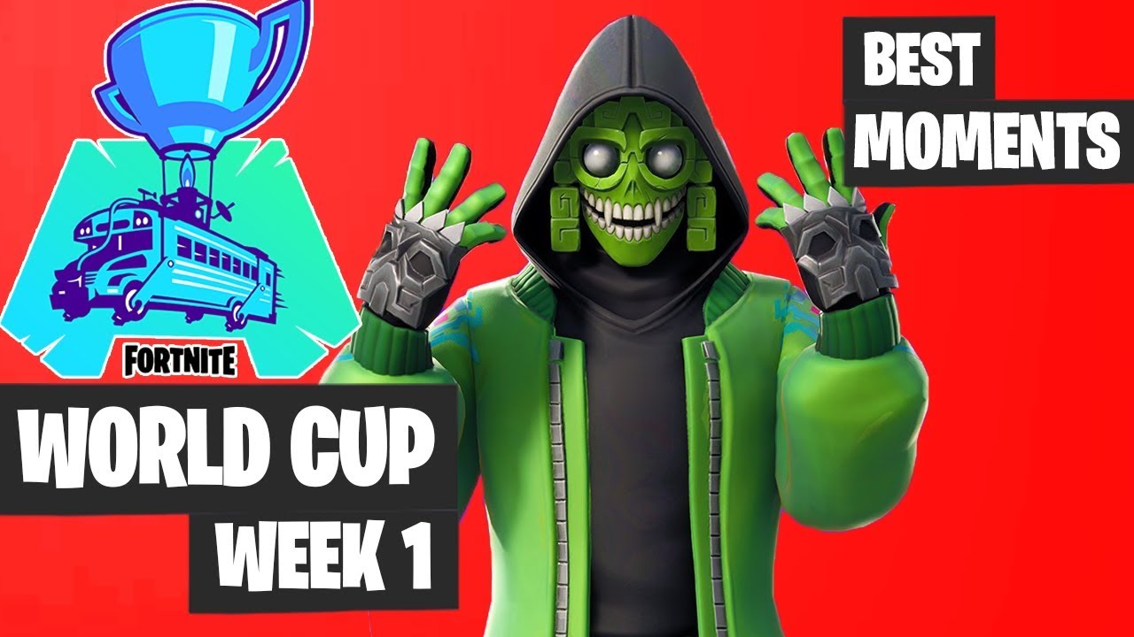 Fortnite World Cup BEST Moments Highlights [Fortnite Tournament 2019]