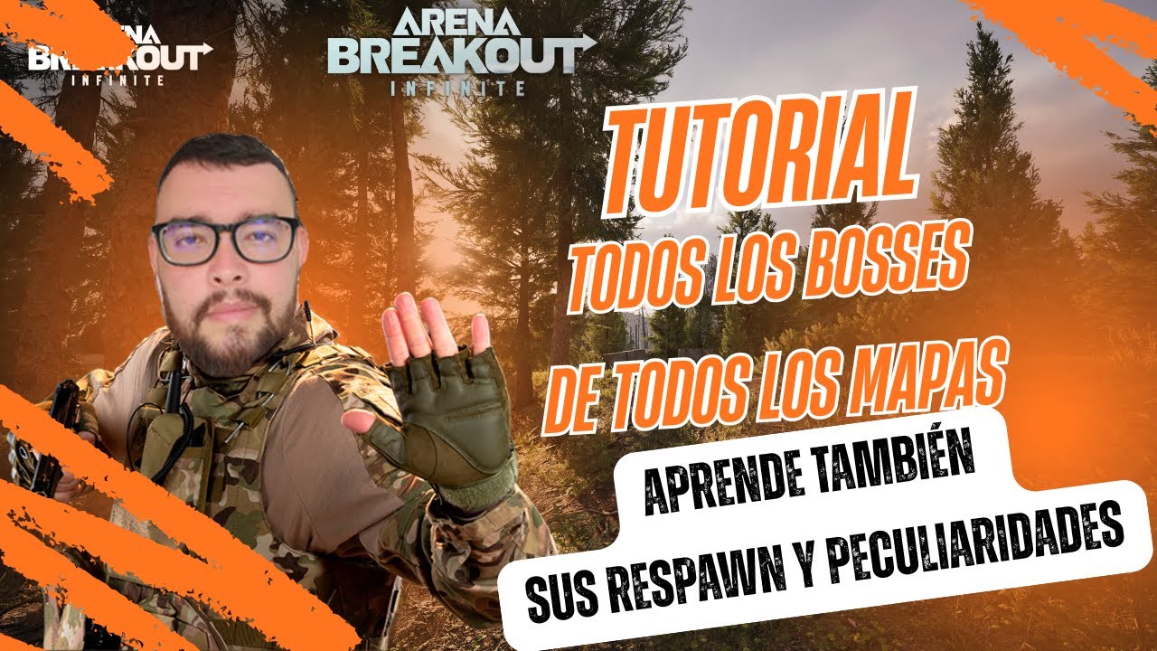 Buscais algún Jefe? Aquí teneis toda la info de TODOS✅ | Tutorial Bosses | Arena Breakout Infinite