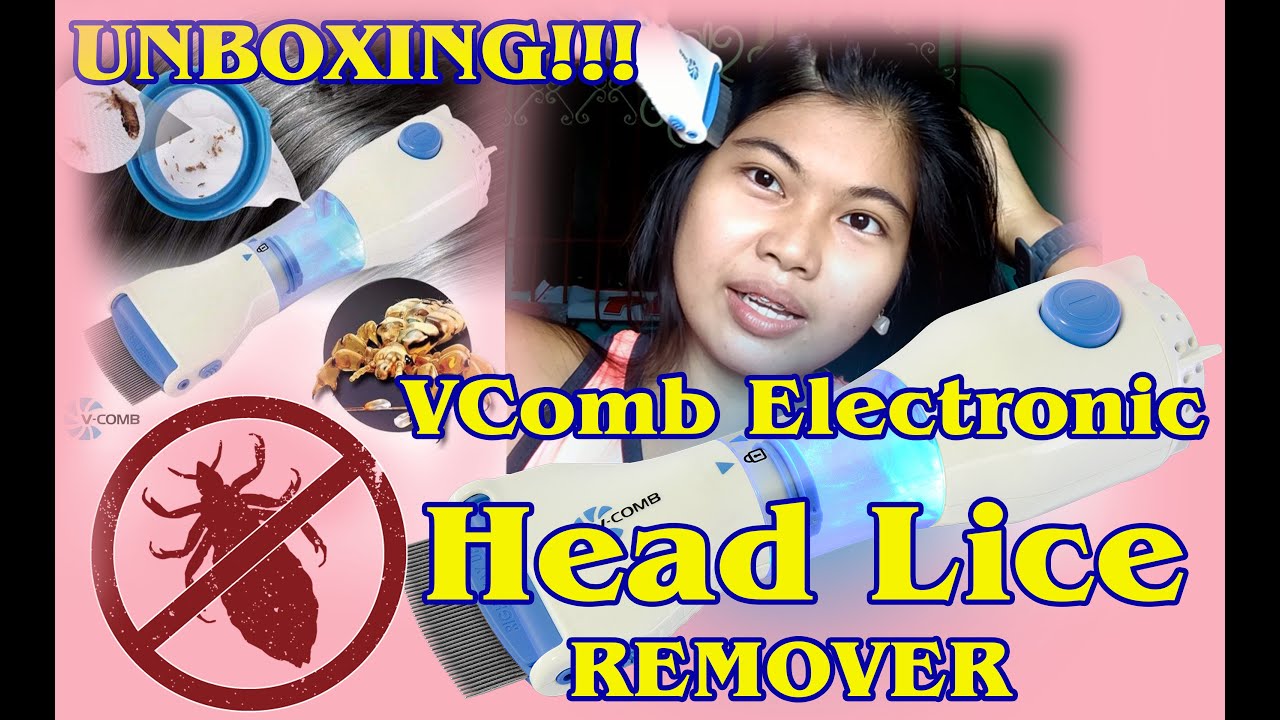Effective VComb Head Lice Remover UNBOXING!