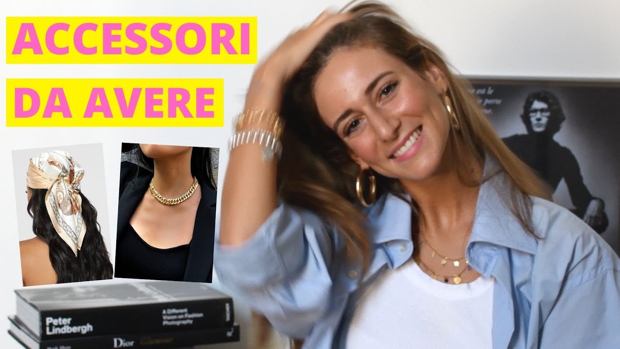 ACCESSORI BASIC DA AVERE NEL PROPRIO ARMADIO