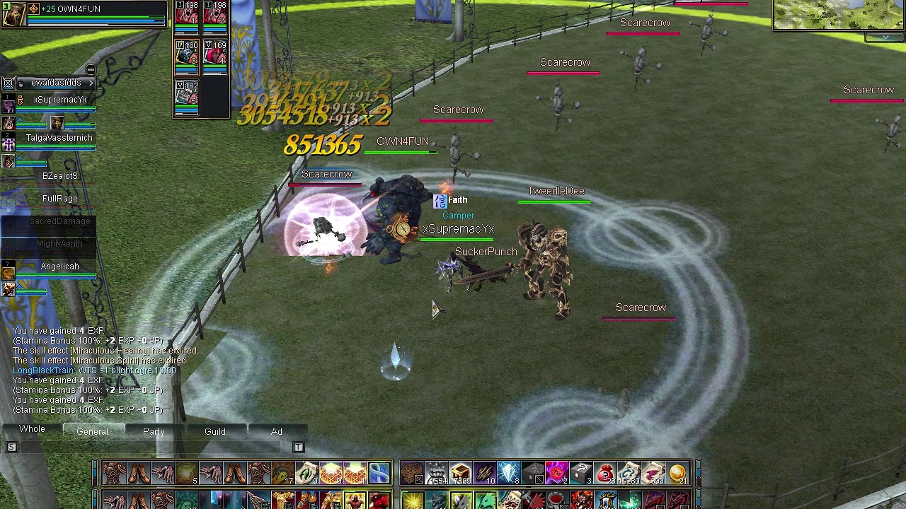 Rappelz S4 ogre testing