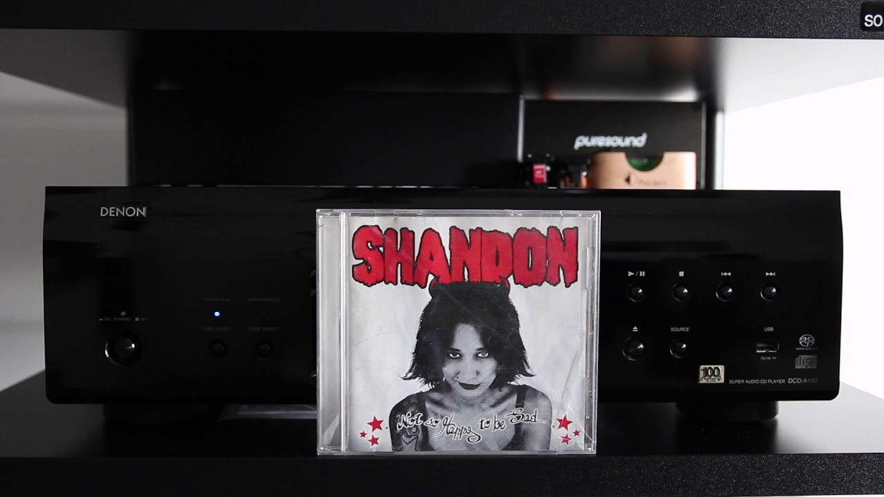 CD Audio: Shandon - Sangue (Not So Happy To Be Sad CD - 2001 Ammonia Records)