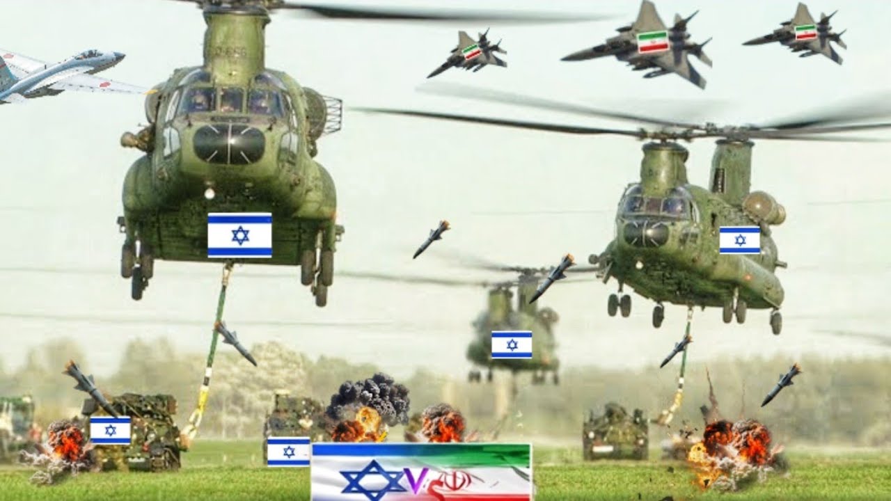 Israel vs Iran war | S500 missile system launch attack on military base convey | GTA V gameplay 
