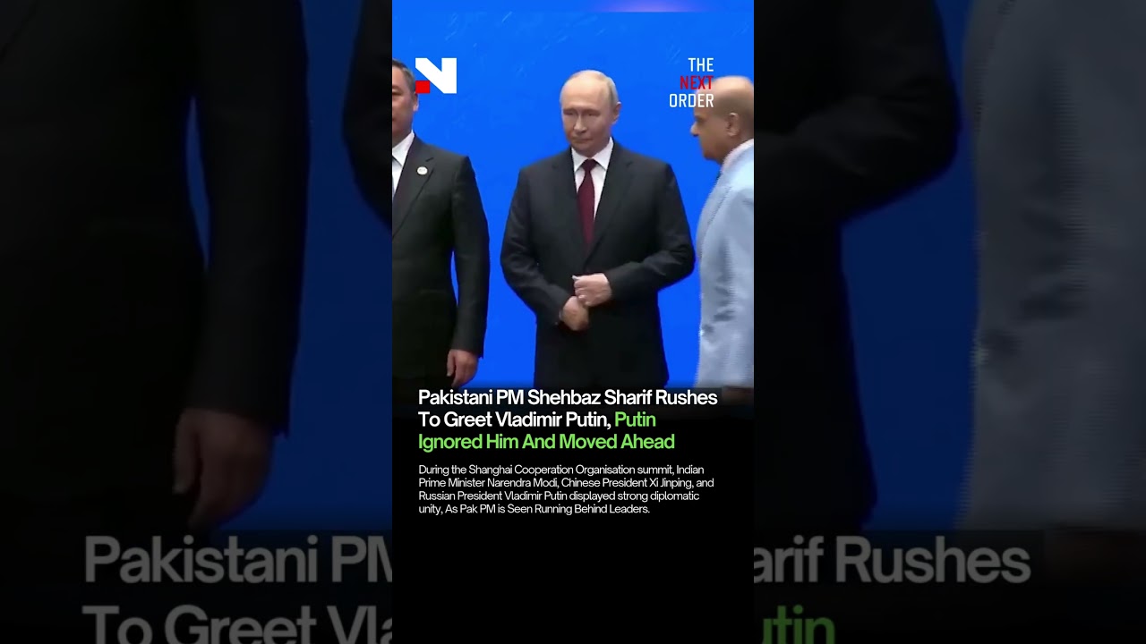 Modi, Xi and Putin Hold Hands At SCO Summit, Pakistan PM Seen Running Behind Putin To Talk